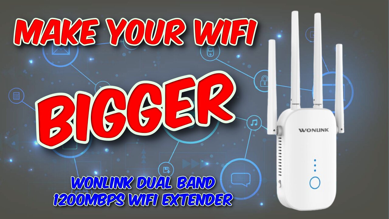 WONLINK Dual Band 1200Mbps WiFi Extender Review