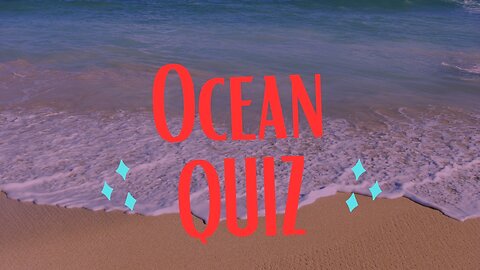 Quiz on oceans