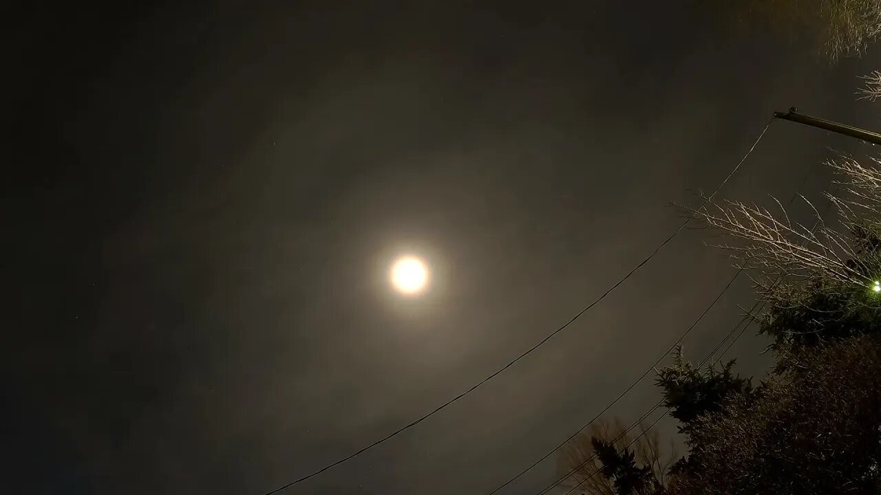 Lunar Timelapse - November 19th 2021