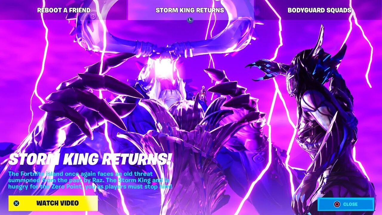 FORTNITE *STORM KING* RETURNS in LIVE EVENT! (Season 6)