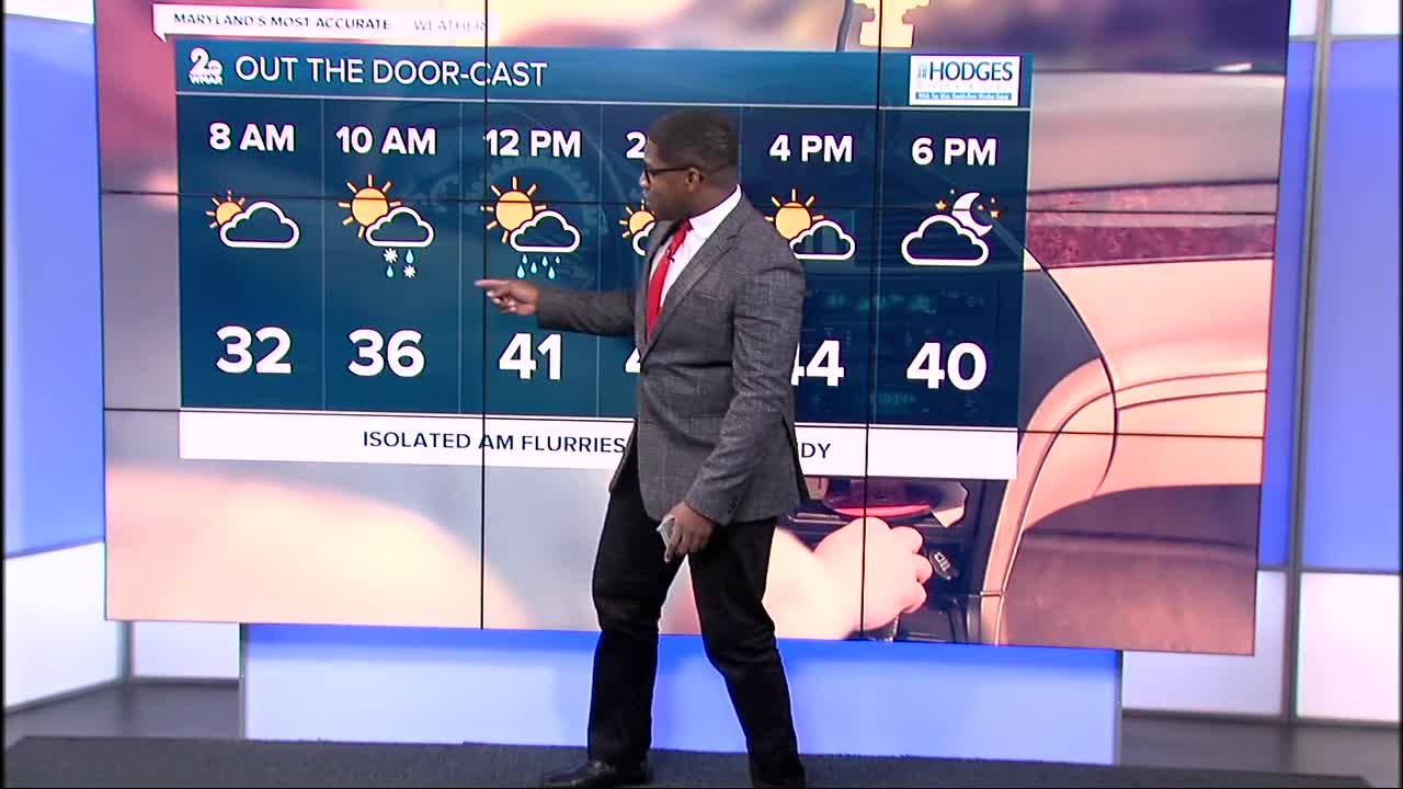 WMAR-2 News Weather at 11