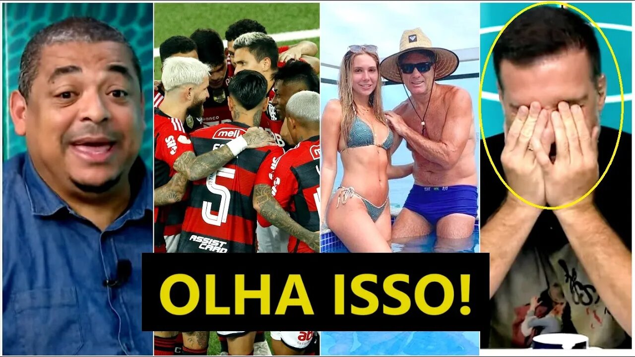 EXPÔS TUDO AO VIVO! "FOI VOCÊ QUE ME FALOU que esse jogador do Flamengo..." VAMPETA FAZ REVELAÇÃO!