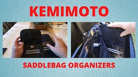 KEMIMOTO SADDLEBAG ORGANIZERS