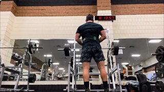 3x3 Squat (410#) and Bench Press (280#) - 20220120