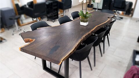DIY Live Edge Table
