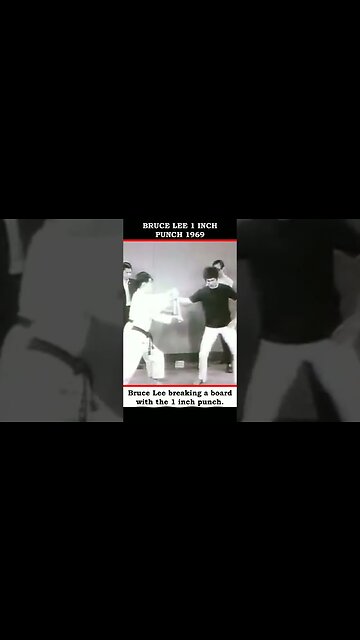 Bruce Lee 1 Inch Punch 1969 #brucelee #1inchpunch #shorts