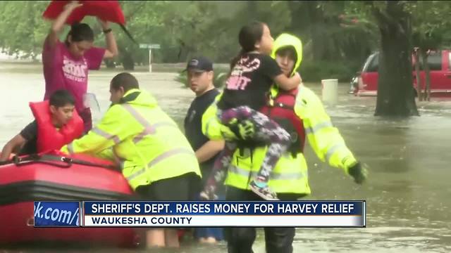 Waukesha deputies raising money for Harvey victims