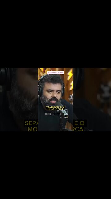 SEPARARAM EU E O MONARK A FORÇA #shorts #igor3k #monark #flowpodcast #separação