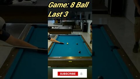 last 3 #8ballpool #shorts