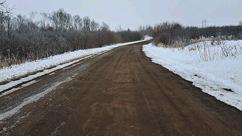 A Winter Walk By The Windmills