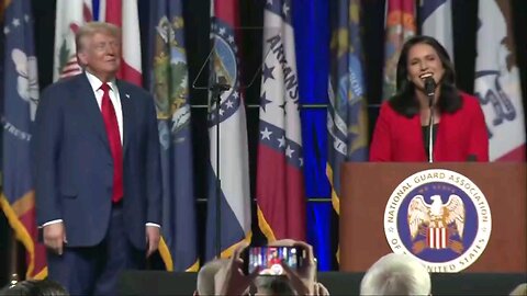 Tulsi Gabbard "I was a Democrat for over 20 years. Today, I endorsed Donald Trump for President."