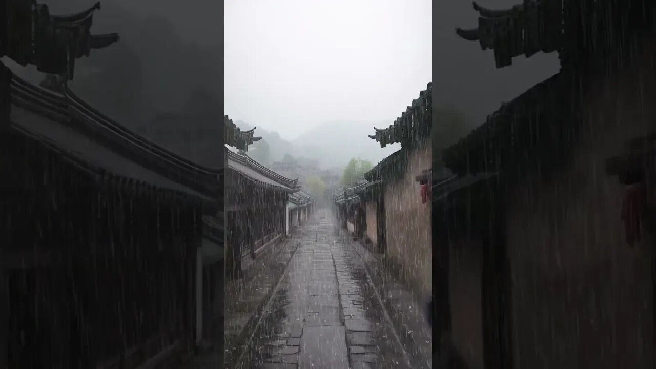 舒缓身心:雨声助眠,窗外大雨声让繁忙的你得到充分休息,恢复精力治愈失眠BGM#rain #rainsounds #sleep #sleepmusic #shorts #shortsvideo