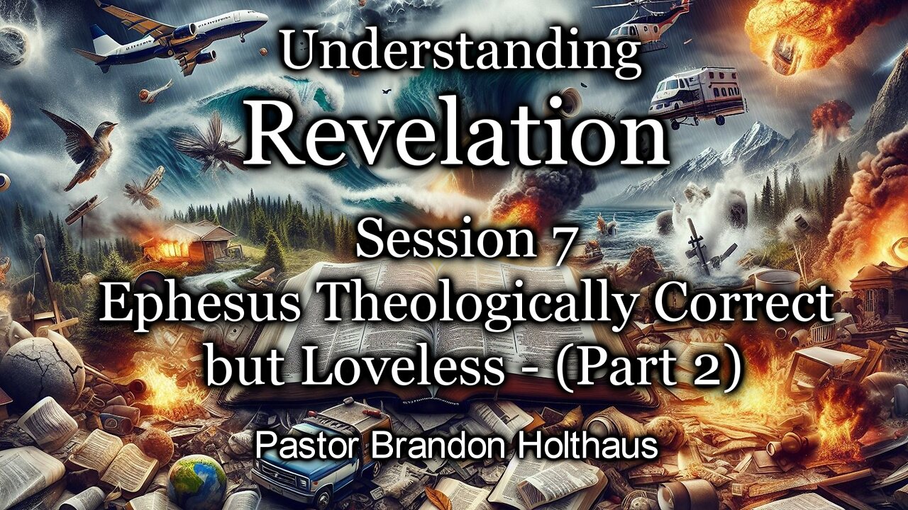 Understanding Revelation Session 7 - Ephesus Theologically Correct but Loveless Part 2