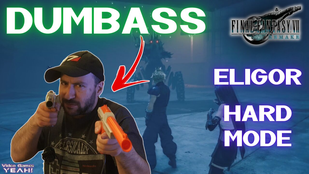 I Was an IDIOT against Hard Mode Eligor | Final Fantasy 7 Remake [Boss Fight Attempts]