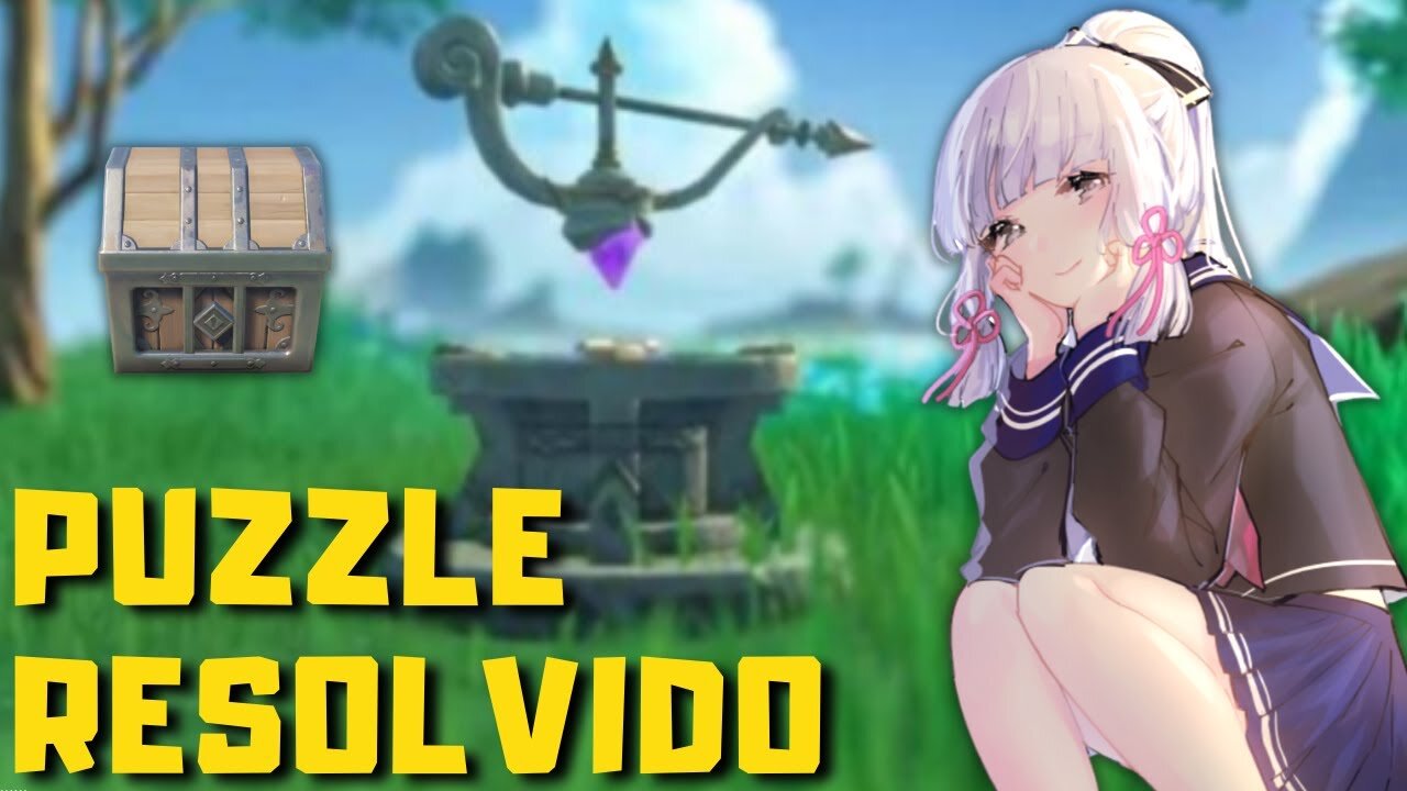 Como resolver os puzzle das bússolas (Inazuma) - Genshin
