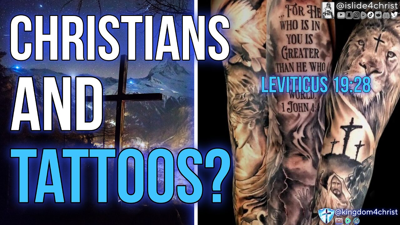 Can Christians get TATTOOS and PIERCINGS?