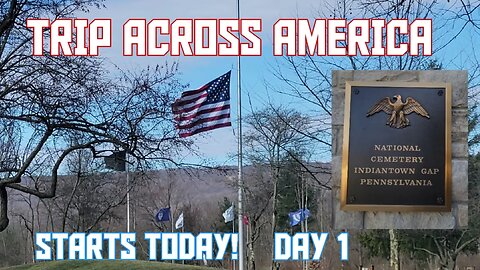 Travel Vlog 11 We Start Our Trip Across America Day 1