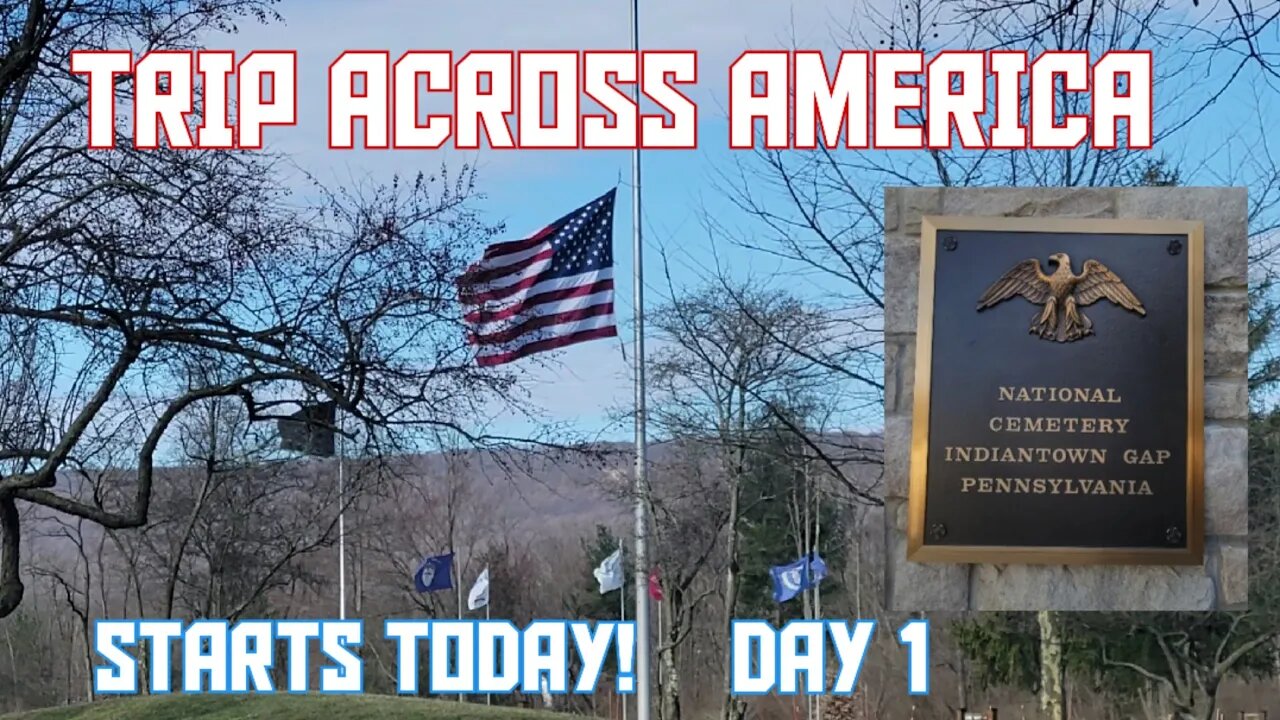 Travel Vlog 11 We Start Our Trip Across America Day 1