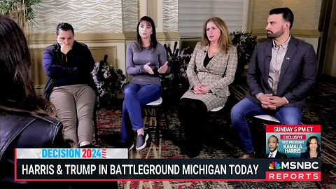 Michigan voter: "The campaign that the Democrats ran was that Donald Trump hates us.