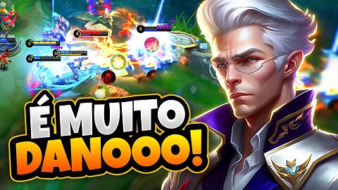 ESSE MAGO É MUITO QUEBRADO EM EXPL0SÃO DE DANO! | MOBILE LEGENDS