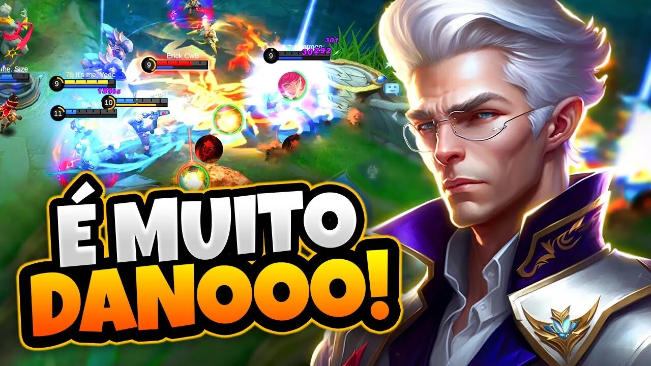 ESSE MAGO É MUITO QUEBRADO EM EXPL0SÃO DE DANO! | MOBILE LEGENDS