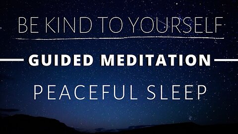 Guided Meditation🥱Peaceful Sleep😴