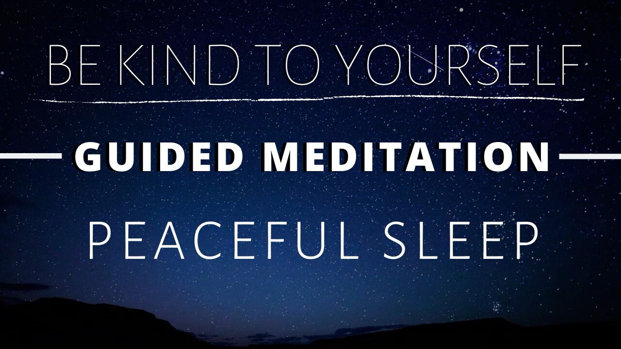 Guided Meditation🥱Peaceful Sleep😴