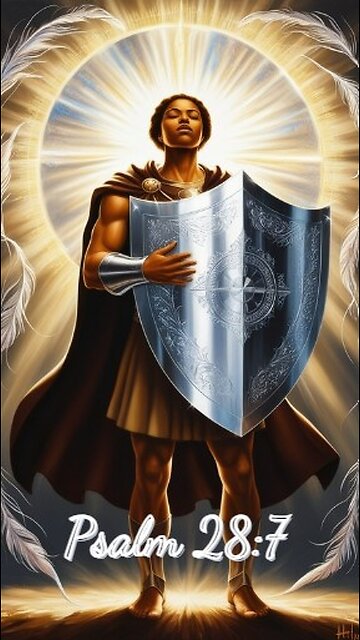 Psalm 28:7 - The Lord is my strength and my shield; my heart trusts in him, and he helps me...
