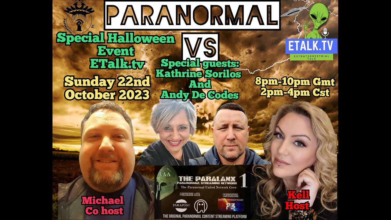 Paranormal Vs.: ETalk.TV Halloween Event with Kathrine Sorilos and Andy De Codes