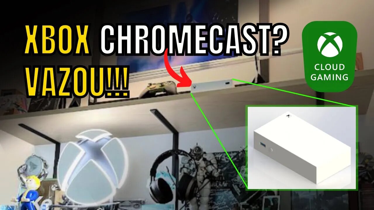 VAZOU!! XBOX CHROMECAST?! O CONSOLE DE CLOUD GAMING DA MICROSOFT