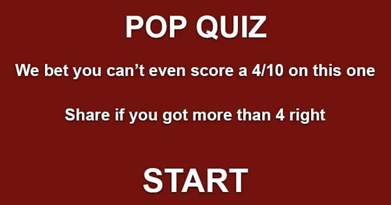 Pop Music Quiz #11233