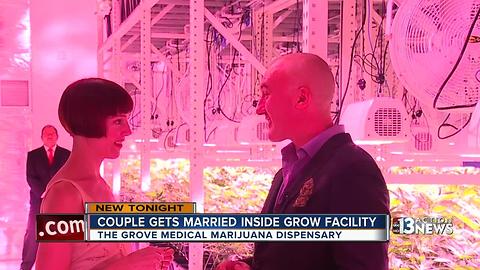 'Weed wedding' held on the first day of legalized marijuana in Nevada