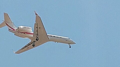 Gulfstream G550 coming from Jijoca de Jericoacoara to Fortaleza