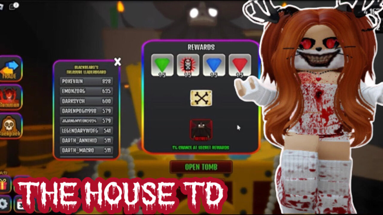 The House TD Turning Into Blackbeard