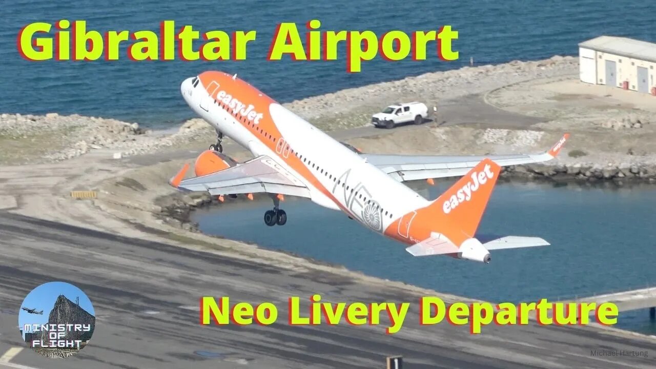 G-UZHC Depart Only At Gibraltar International Airport