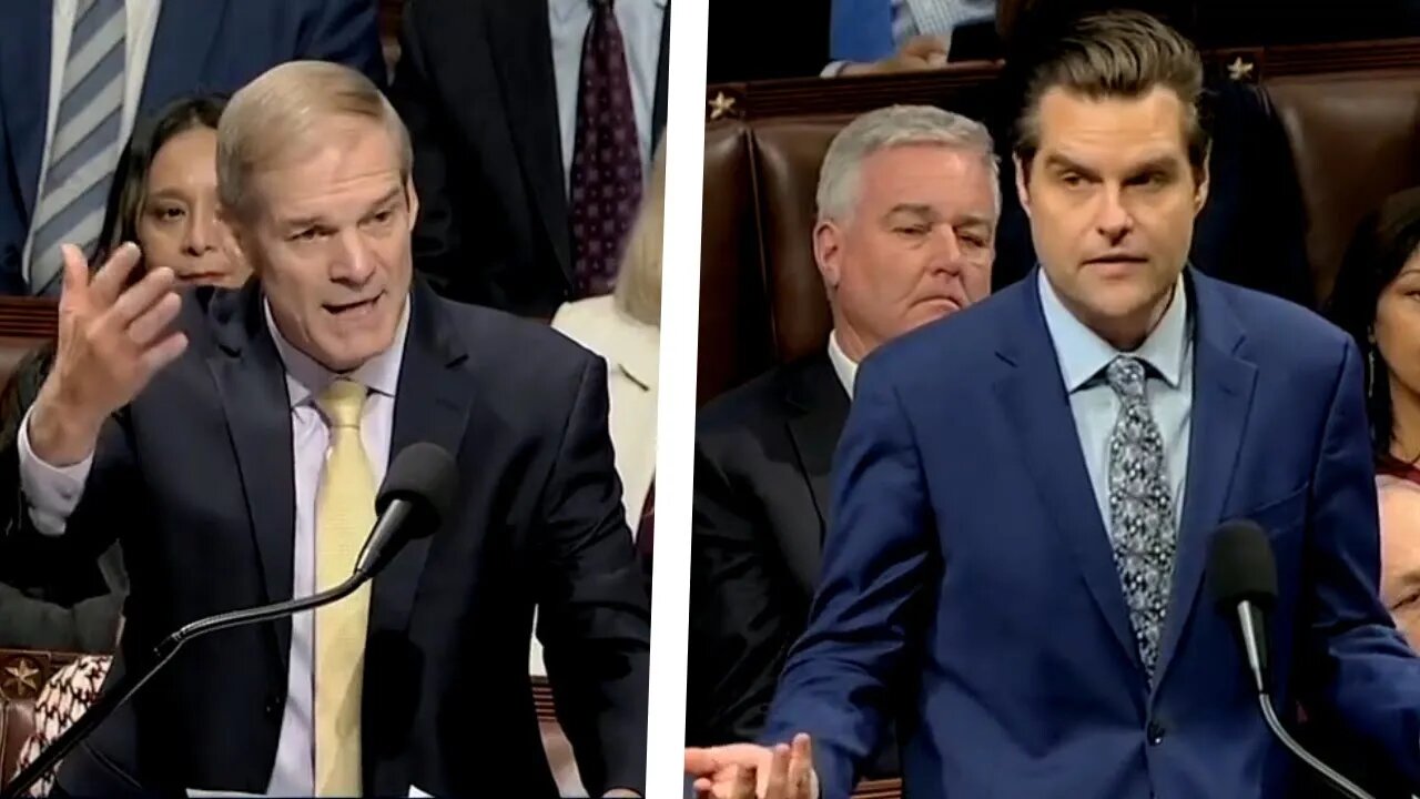 Jim Jordan DEFENDS Kevin McCarthy, Matt Gaetz FIRES BACK