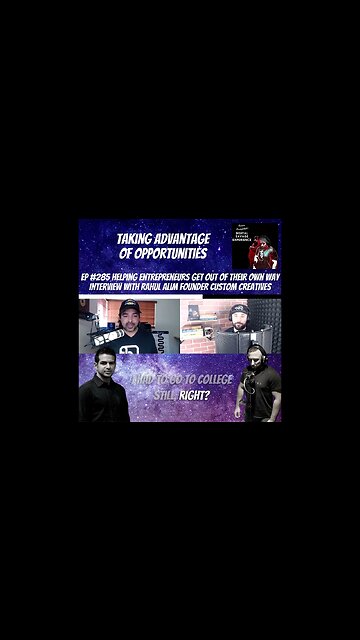 Taking Advantage of Every Opportunity - Clip From Ep 285 With Rahul Alim