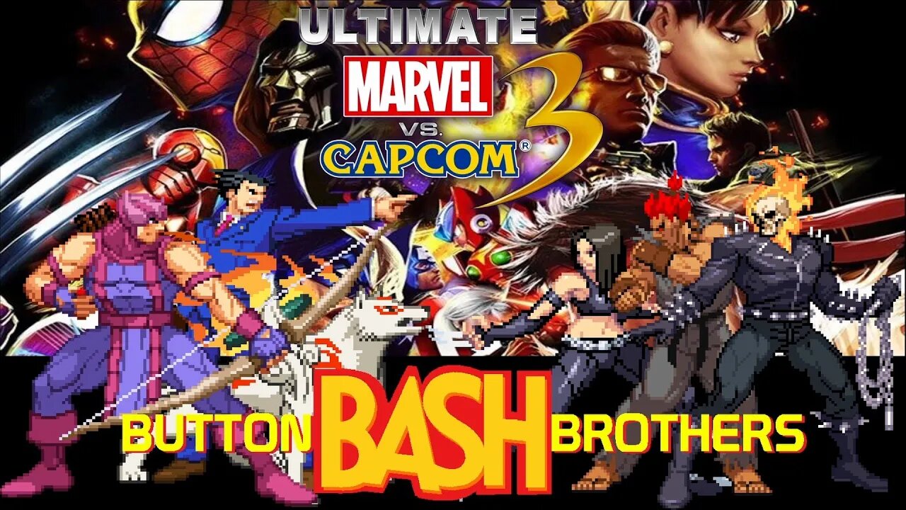 Ultimate Marvel vs Capcom 3 | IAIN vs LUKE | Button Bash Brothers