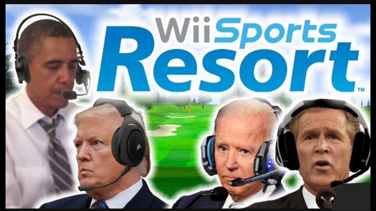 U.S PRESIDENTS PLAY WII SPORT GOAL 2