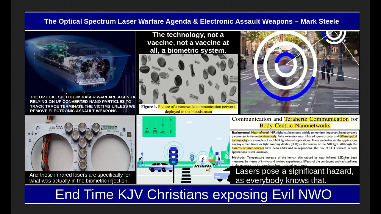 The Optical Spectrum Laser Warfare Agenda & Electronic Assault Weapons – Mark Steele