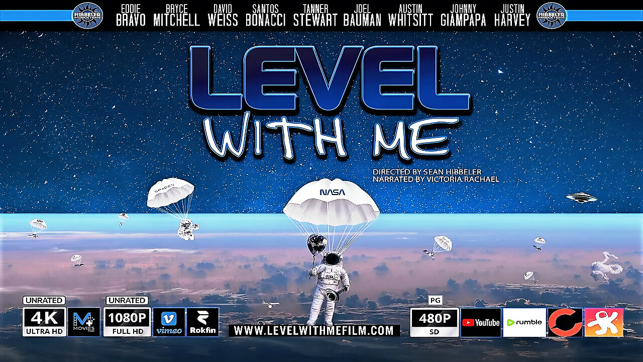 Level With Me (2023) - The Flat Earth and Fake Alien Invasion - Documentary