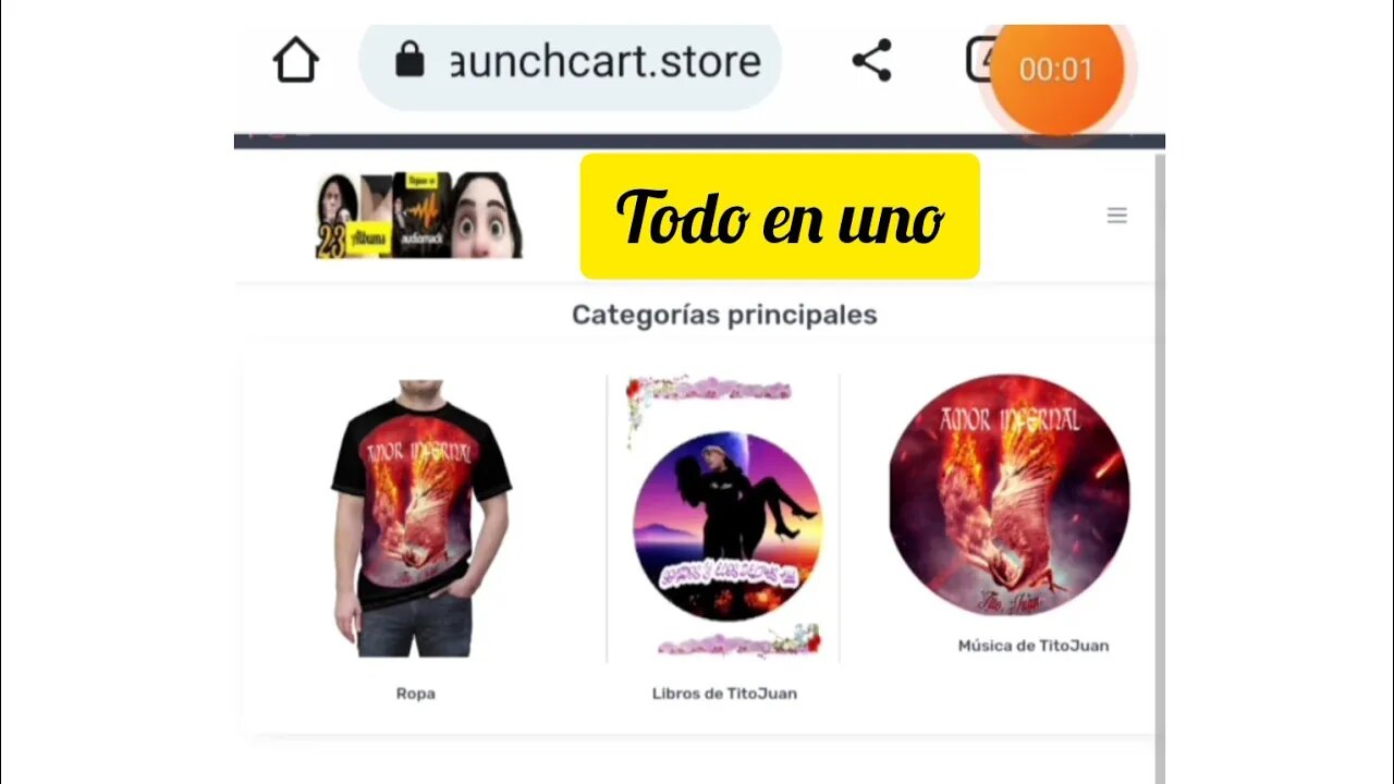 TitoJuanMerch en Facebook e Instagram