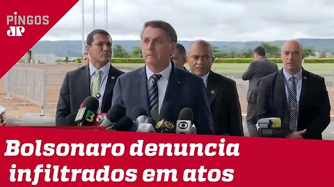 Bolsonaro pede STF e Congresso 'abertos e transparentes'