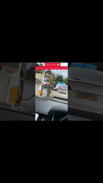 Funny Girl 😂 #tesla #car #teslacarreview #teslacar #fule #funny #girl #love #youtubeshorts
