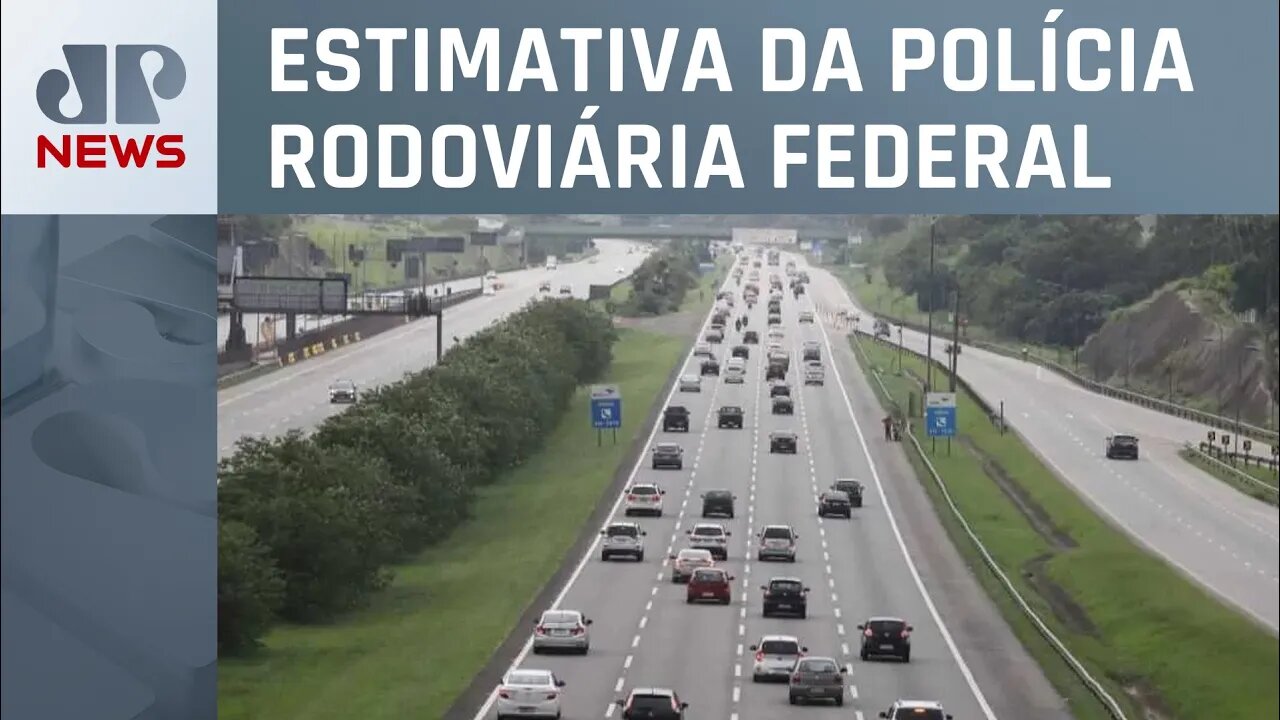 Quase 3 milhões de veículos devem deixar SP neste feriadão