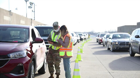 Indiana Motor Speedway Mass Vaccination