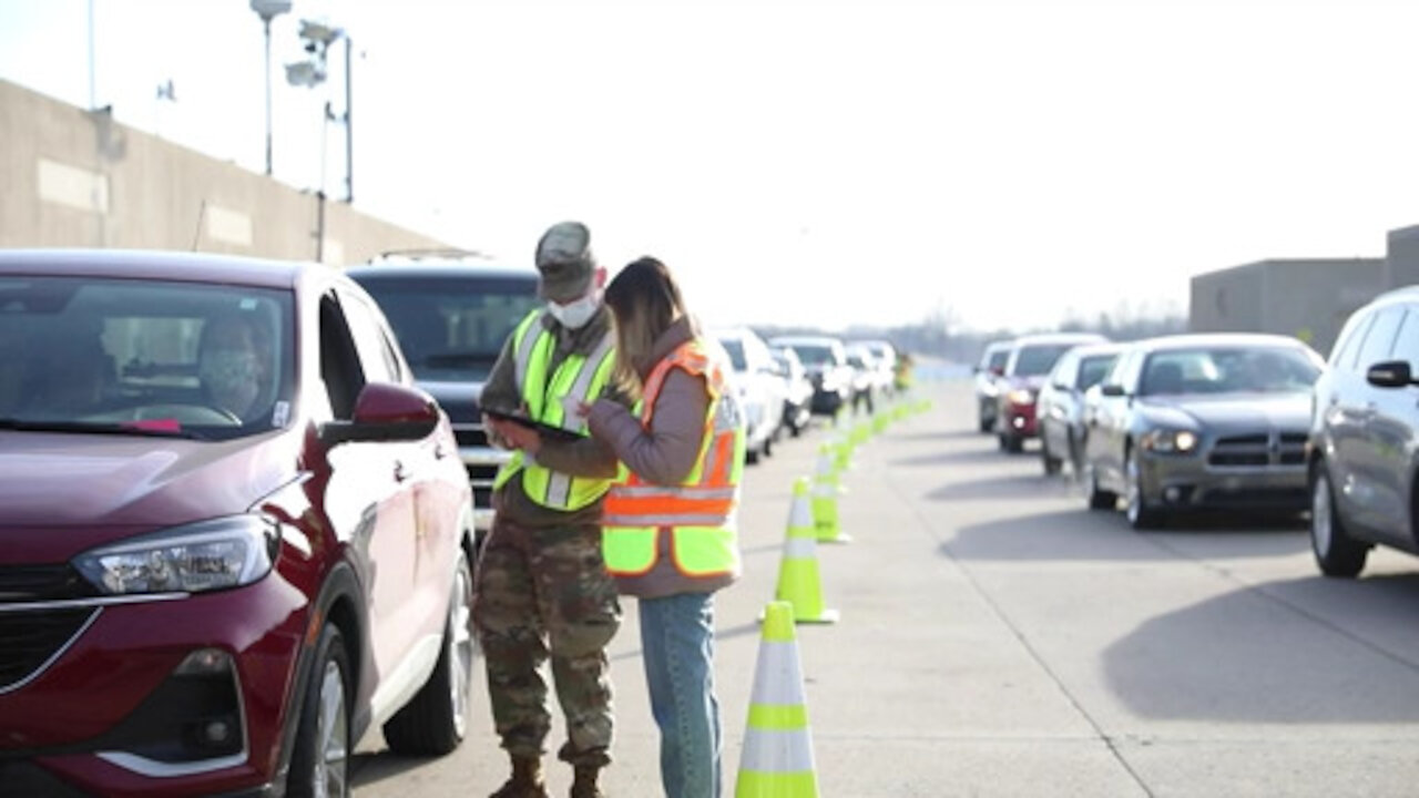 Indiana Motor Speedway Mass Vaccination