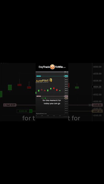 System Settings with Trailing Stops #trading #daytradetowin #autopilot