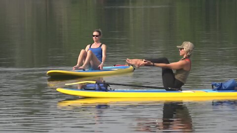 Idaho features some unique ways to practice yoga in nature