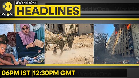 Russia strikes Ukrainian arms depot | Babies vaccinated for Polio in Gaza | WION Headlines